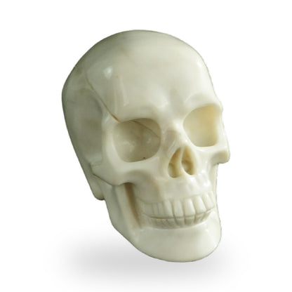 Ivory Jade crystal skull 3" SKH30IJ20 photo 2