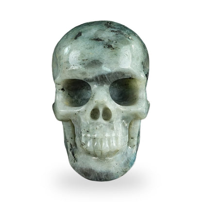 Labradorite crystal skull 4.5" SKH45LA01 hand carved gemstone