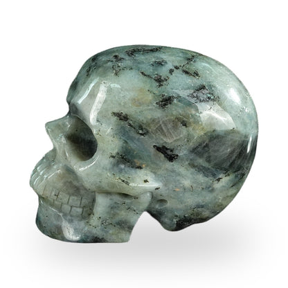 Labradorite crystal skull 4.5" SKH45LA01 view 5