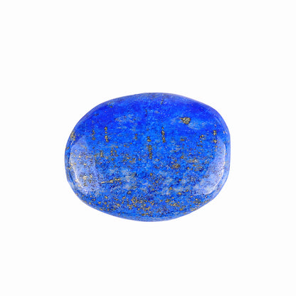 Natural Lazuli Lapis Hand Carved Crystal Polished Palm Stone