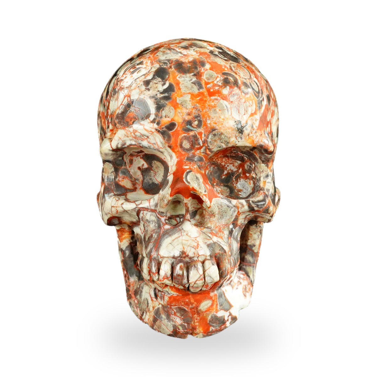 Money agate crystal skull 4.5" SKH45MG02 photo 1