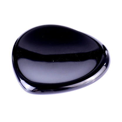 Nicedony 1.5" Black Obsidian Hand Carved Crystal Worry Stone,Massage Tool - View 8