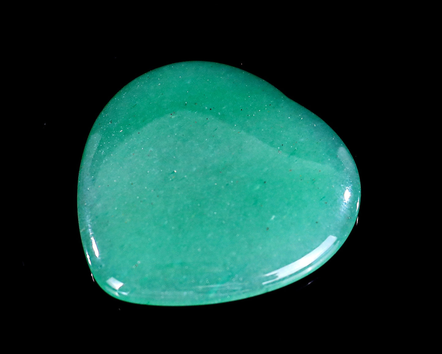 Nicedony 1.5" Green Aventurine Hand Carved Crystal Heart Shape Worry Stone,Massage Tool - View 6