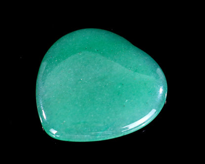 Nicedony 1.5" Green Aventurine Hand Carved Crystal Heart Shape Worry Stone,Massage Tool - View 6