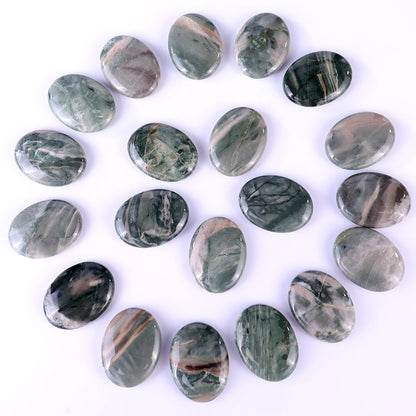 Nicedony 1.5" Jiulong Jade Hand Carved Crystal Worry Stone,Massage Tool - View 2