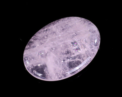 Nicedony 1.5" Rose Quartz Hand Carved Crystal Worry Stone - View 5