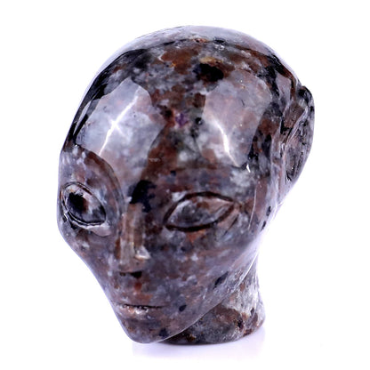 Nicedony 1.5" Yooperlite Hand Carved Crystal Elf Alien Sculpture - View 9