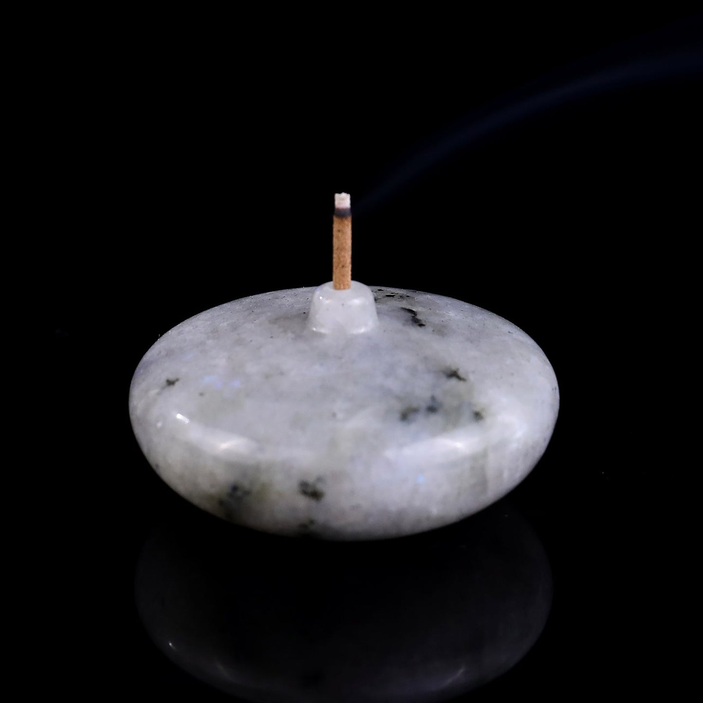 Nicedony 1.7" Gemstone Hand Carved Vase, Incense Holder Sculpture - View 17