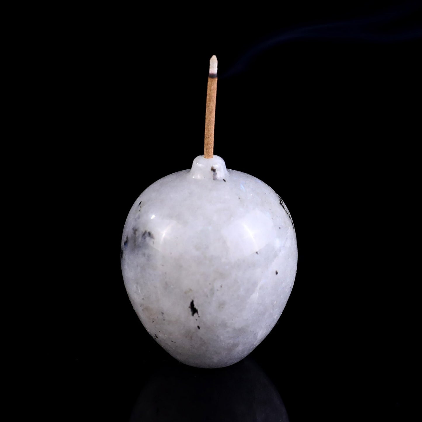 Nicedony 1.7" Gemstone Hand Carved Vase, Incense Holder Sculpture - View 6