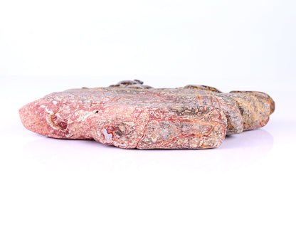 Nicedony 10.2" Leopard Skin Jasper Hand Carved Crystal Leopard Sculpture - View 5