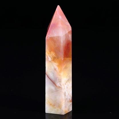 Nicedony 105mm Chalcedony Hand Carved Crystal Point - View 6