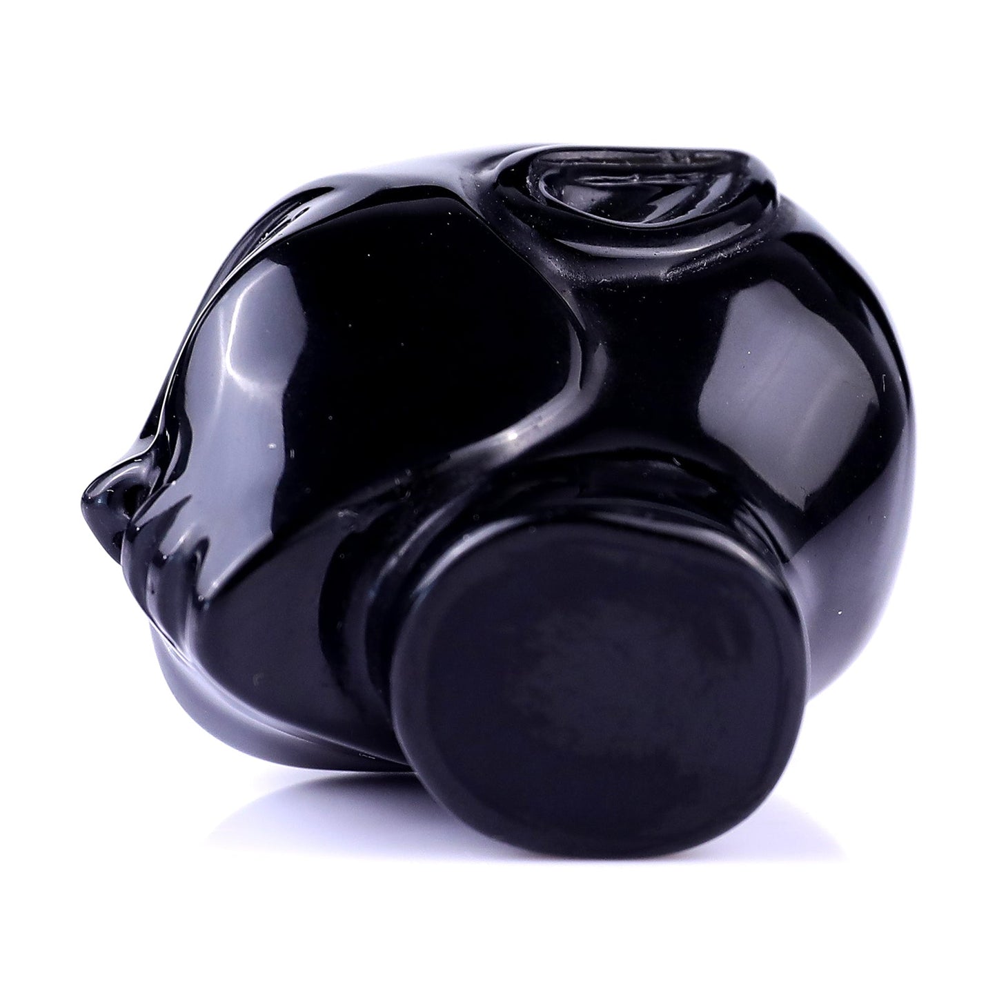 Nicedony 2.0" Black Obsidian Hand Carved Crystal Elf Alien Sculpture - View 6
