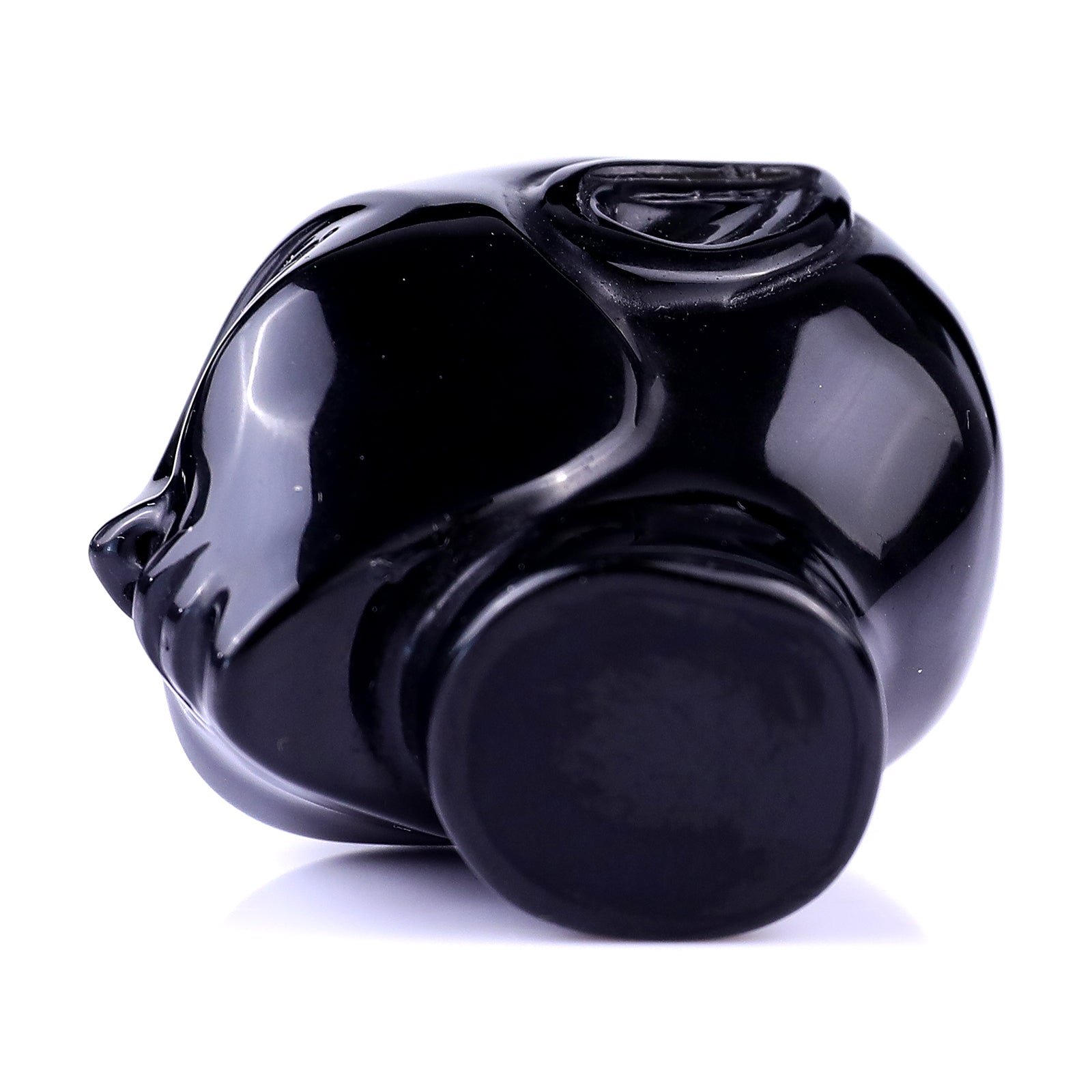 Nicedony 2.0" Black Obsidian Hand Carved Crystal Elf Alien Sculpture - View 6