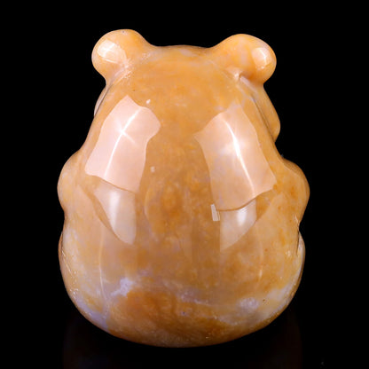 Nicedony 2.0" Chalcedony Hand Carved Crystal Panda Sculpture - View 5