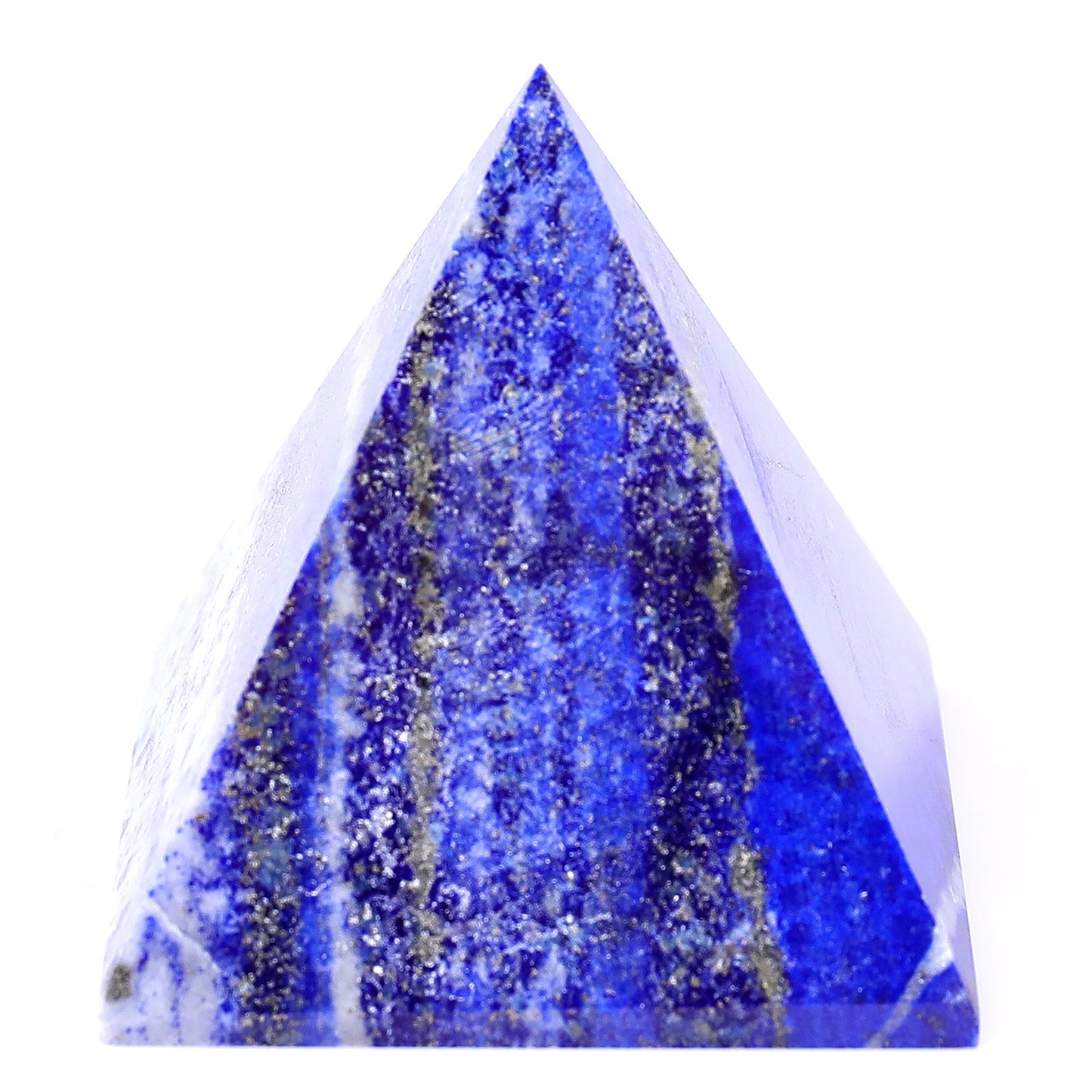 Nicedony 2.0" Lapis Lazuli Hand Carved Crystal Pyramid - #1100111