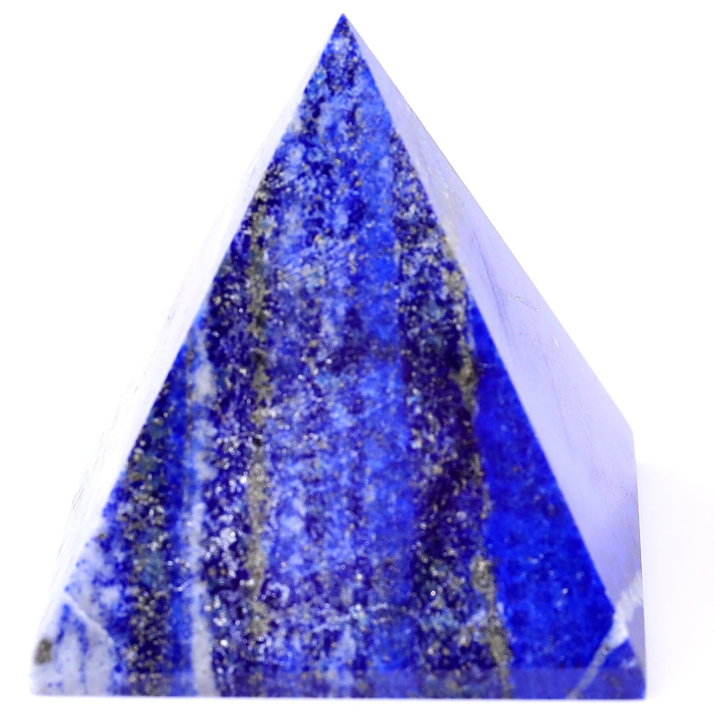 Nicedony 2.0" Lapis Lazuli Hand Carved Crystal Pyramid - View 6