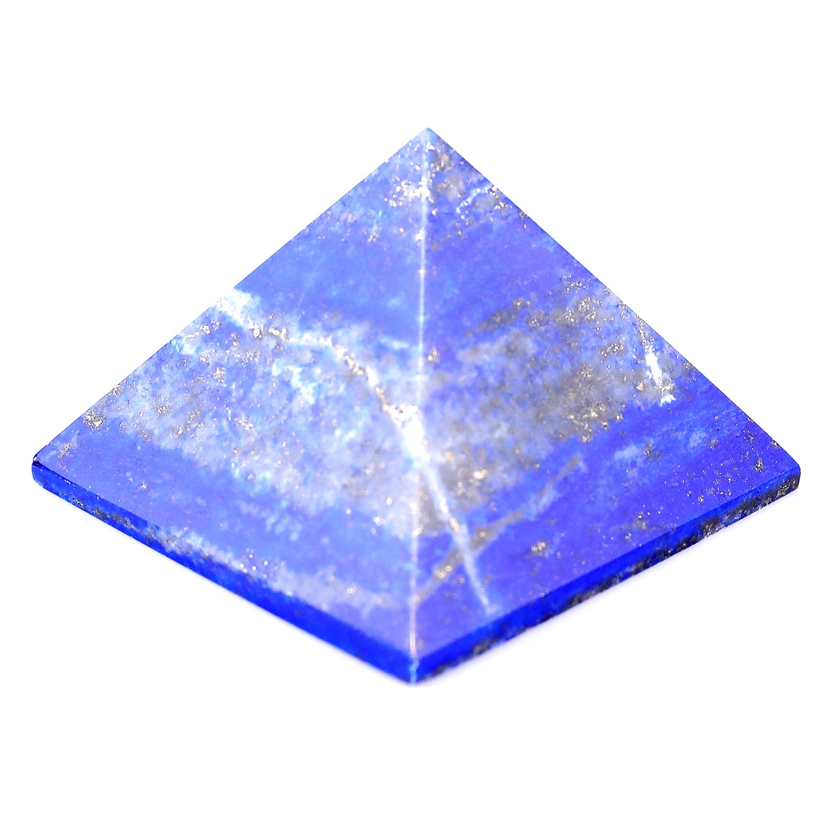 Nicedony 2.0" Lapis Lazuli Hand Carved Crystal Pyramid - View 8