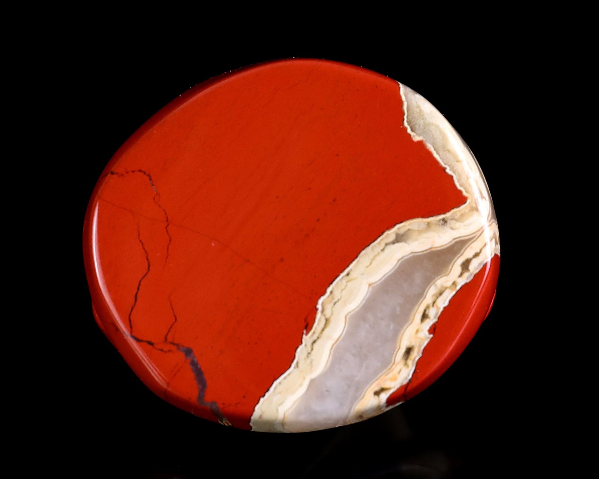 Nicedony 2.0" Red Jasper Hand Carved Crystal Frog Sculpture - View 24