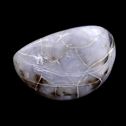 Nicedony 2.1" Blue Chalcedony Hand Carved Crystal Polished Stone - View 7