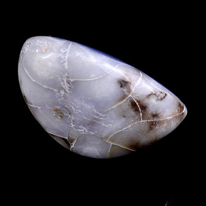 Nicedony 2.1" Blue Chalcedony Hand Carved Crystal Polished Stone - View 4