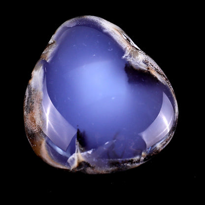 Nicedony 2.2" Blue Chalcedony Hand Carved Crystal Polished Stone - View 2