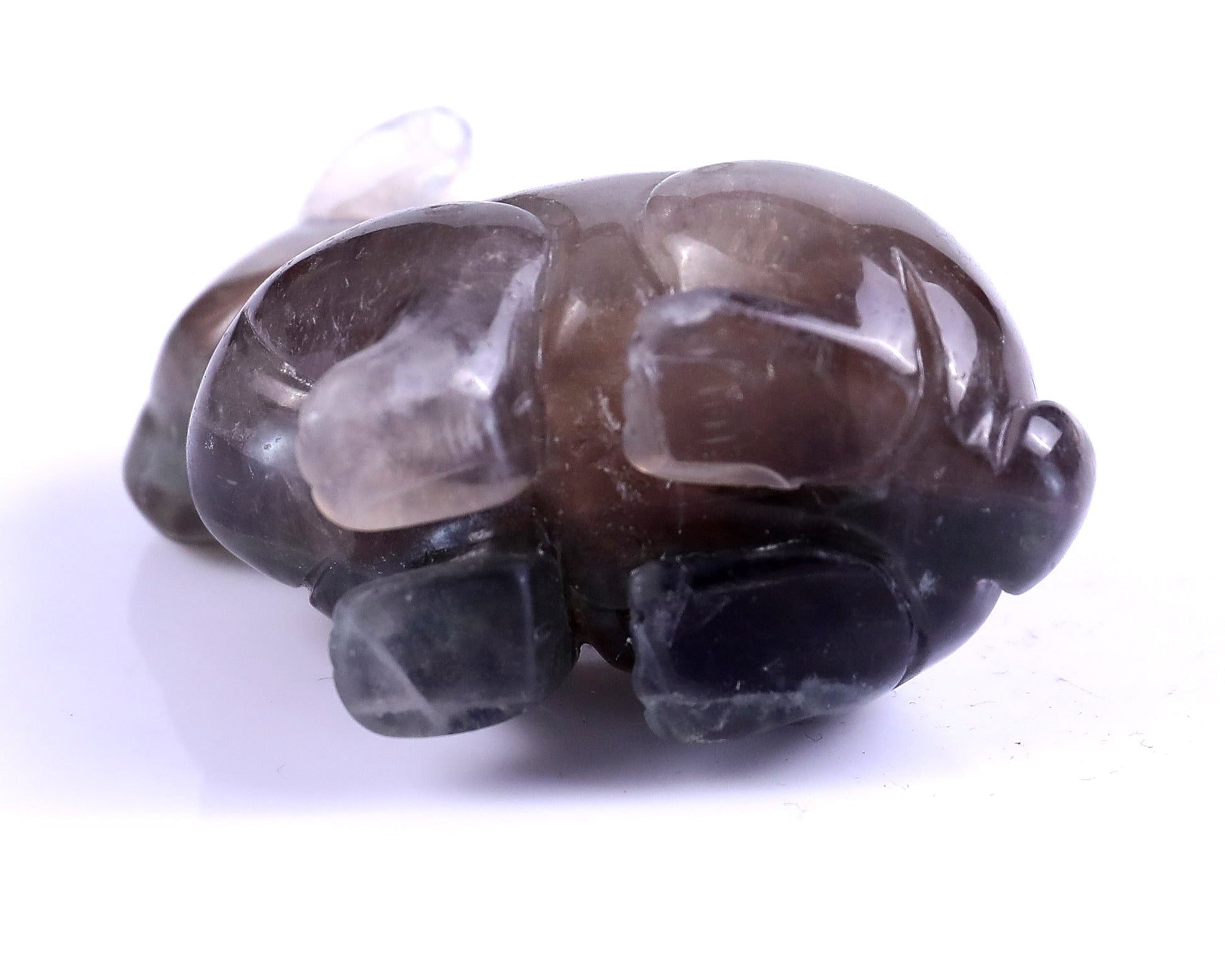 Nicedony 2.2" Fluorite Hand Carved Crystal Rabbit Sculpture - View 17