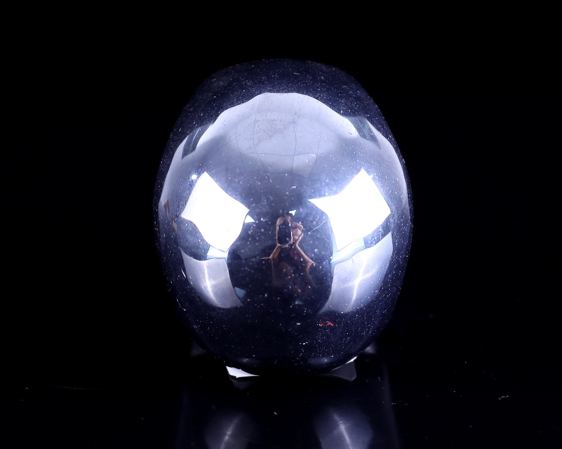 Nicedony 2.3" Tera-Herz Hand Carved Crystal Realistic Skull Sculpture - View 3