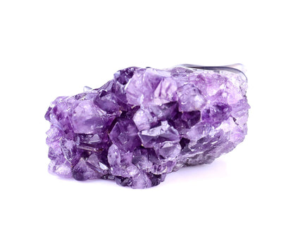 Nicedony 2.5" Amethyst Druse Agate Hand Carved Dragon Skull Sculpture - View 6