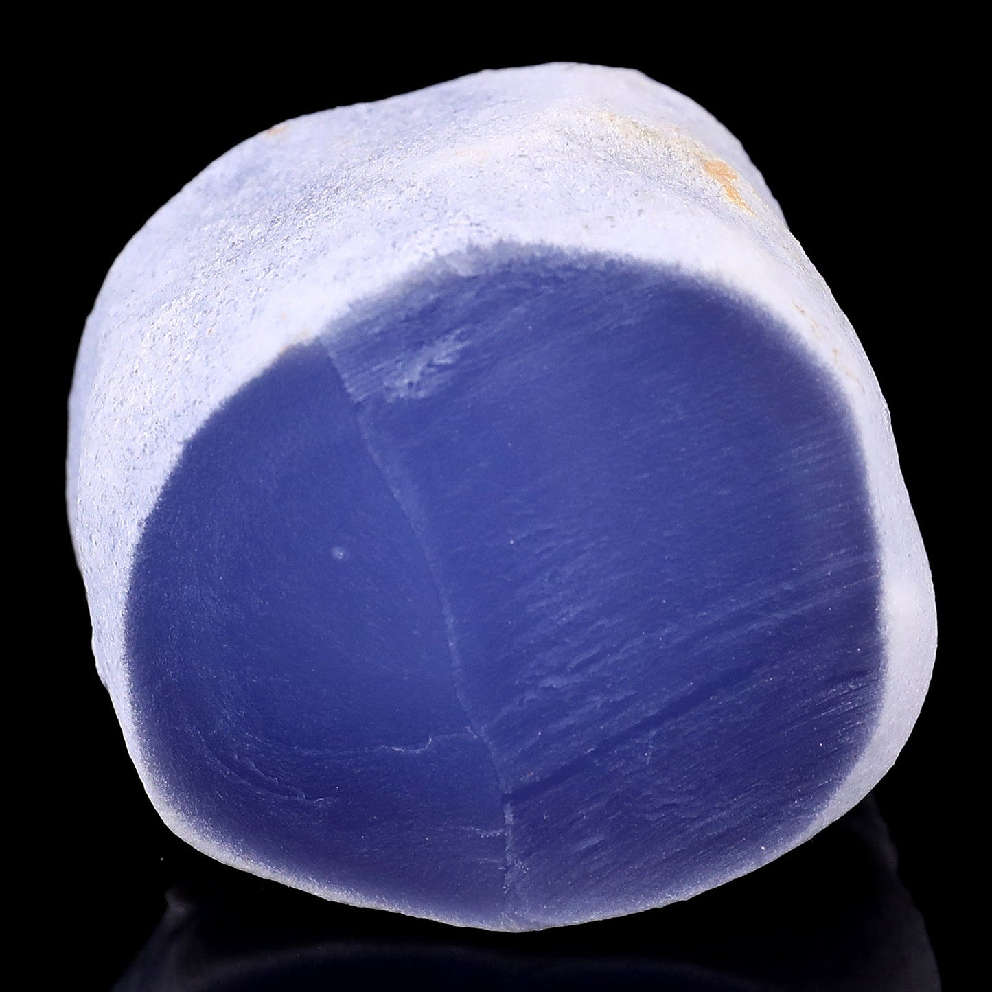 Nicedony 2.6" Blue Chalcedony Hand Carved Crystal Polished Point - View 5