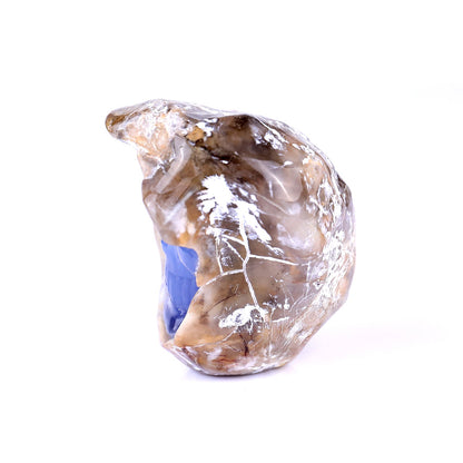 Nicedony 2.7" Blue Chalcedony Hand Carved Skull Sculpture - View 5