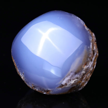 Nicedony 2.8" Blue Chalcedony Hand Carved Crystal Polished Stone - View 7