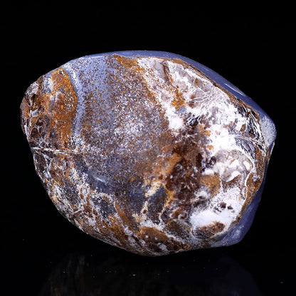 Nicedony 2.8" Blue Chalcedony Hand Carved Crystal Polished Stone - View 4
