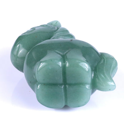 Nicedony 2.8" Green Aventurine Hand Carved Crystal Unicorn Sculpture - View 8