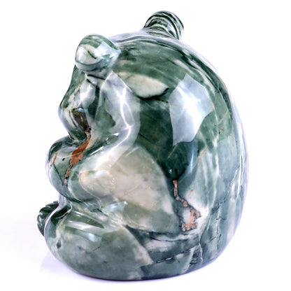 Nicedony 2.8" Jiulong Jade Hand Carved Crystal Panda Sculpture - View 6