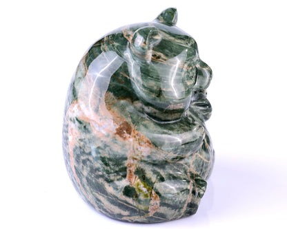 Nicedony 2.8" Jiulong Jade Hand Carved Crystal Panda Sculpture - View 22