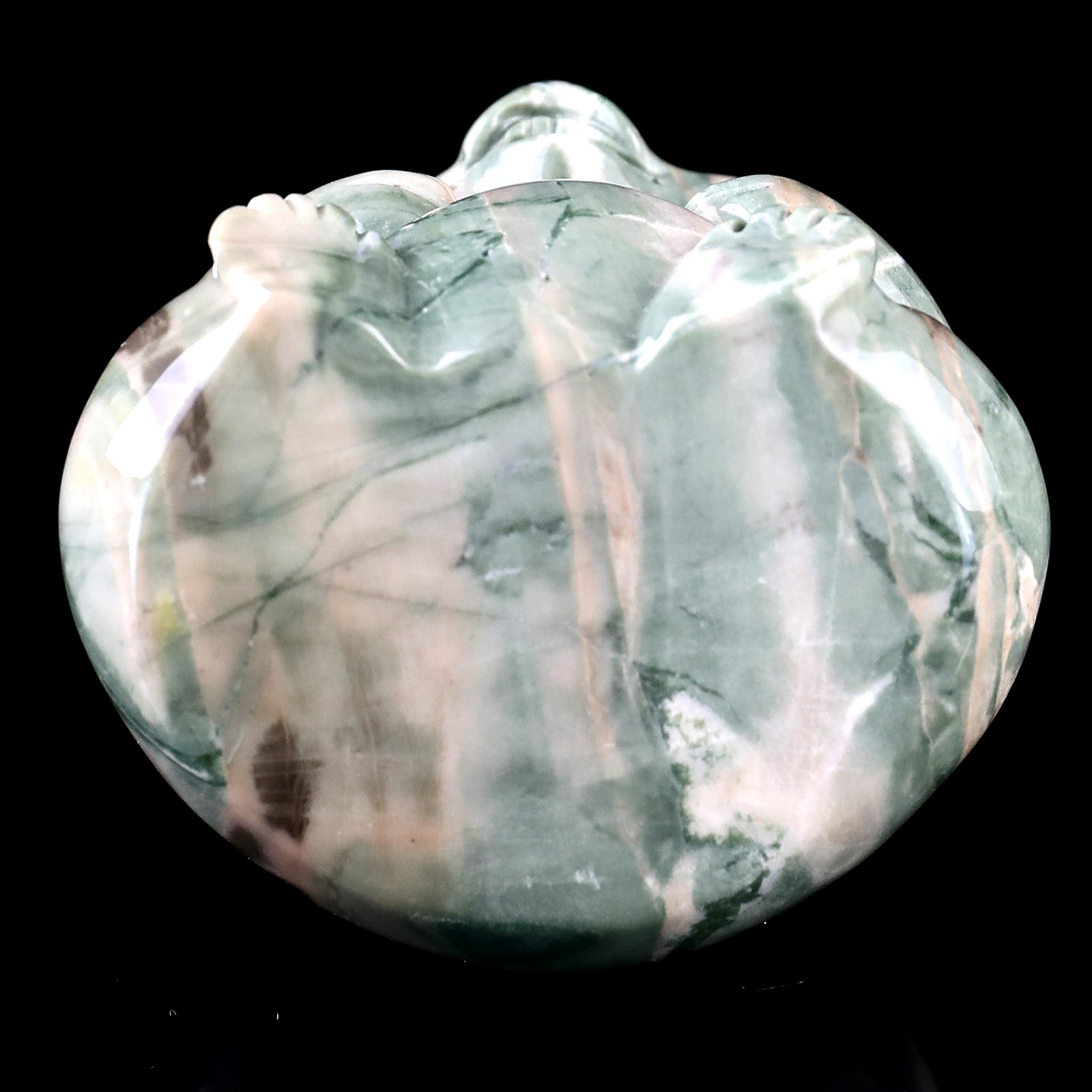 Nicedony 2.8" Jiulong Jade Hand Carved Crystal Panda Sculpture - View 17