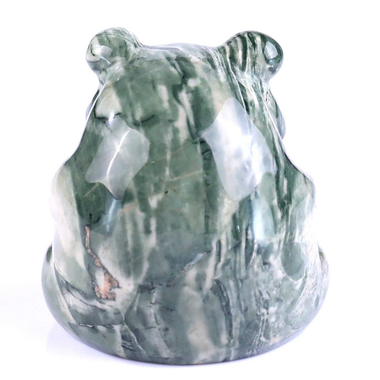 Nicedony 2.8" Jiulong Jade Hand Carved Crystal Panda Sculpture - View 5