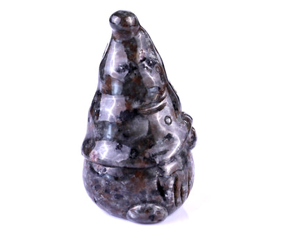 Nicedony 2.8” Natural Yooperlite Hand Carved Crystal Bearded Elf Sculpture, Halloween Gift - View 3