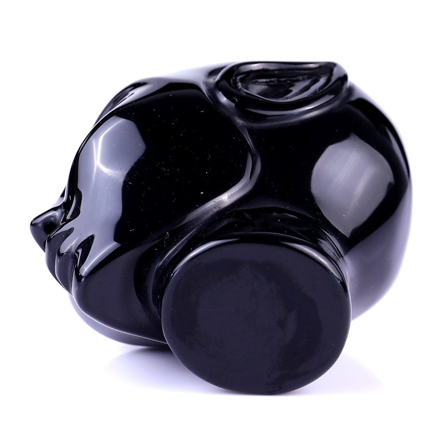 Nicedony 2.9" Black Obsidian Hand Carved Crystal Elf Alien Sculpture (SKU: S100020) - Photo 6