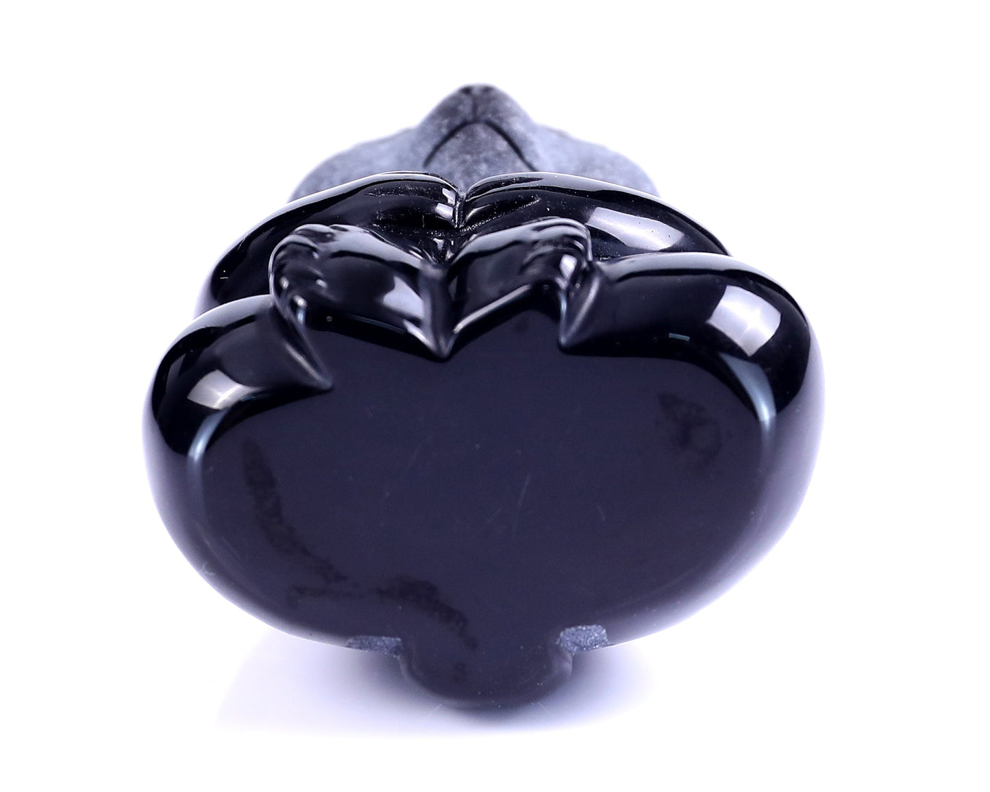 Nicedony 2.9" Black Obsidian Hand Carved Crystal Panda Sculpture - View 31