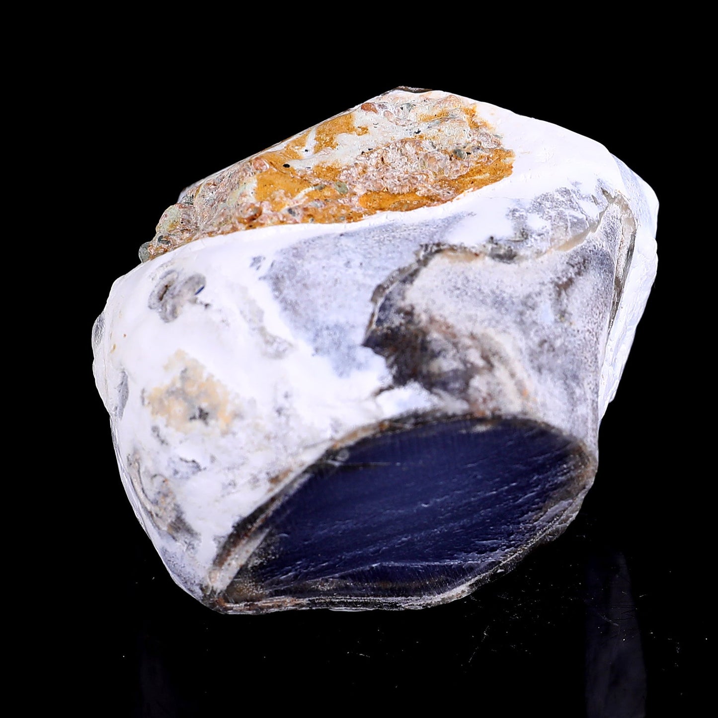 Nicedony 2.9" Blue Chalcedony Hand Carved Crystal Polished Point - View 7