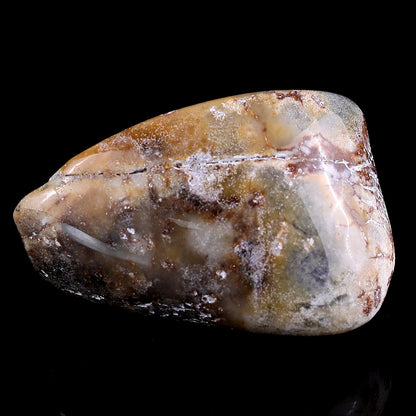 Nicedony 2.9" Blue Chalcedony Hand Carved Crystal Polished Stone - View 7