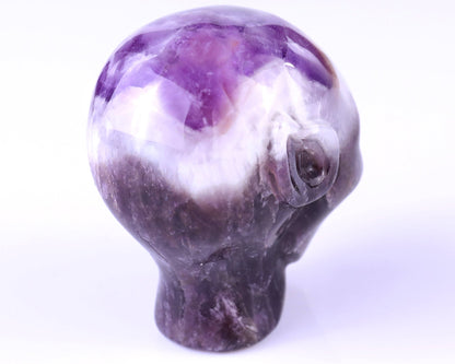 Nicedony 2.9" Dream Amethyst Hand Carved Crystal Elf Alien Sculpture - View 5