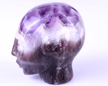 Nicedony 2.9" Dream Amethyst Hand Carved Crystal Elf Alien Sculpture - View 8