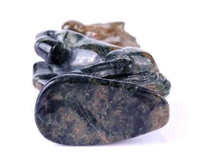 Nicedony 2.9" Jiulong Jade Hand Carved Crystal Horse Sculpture - View 17