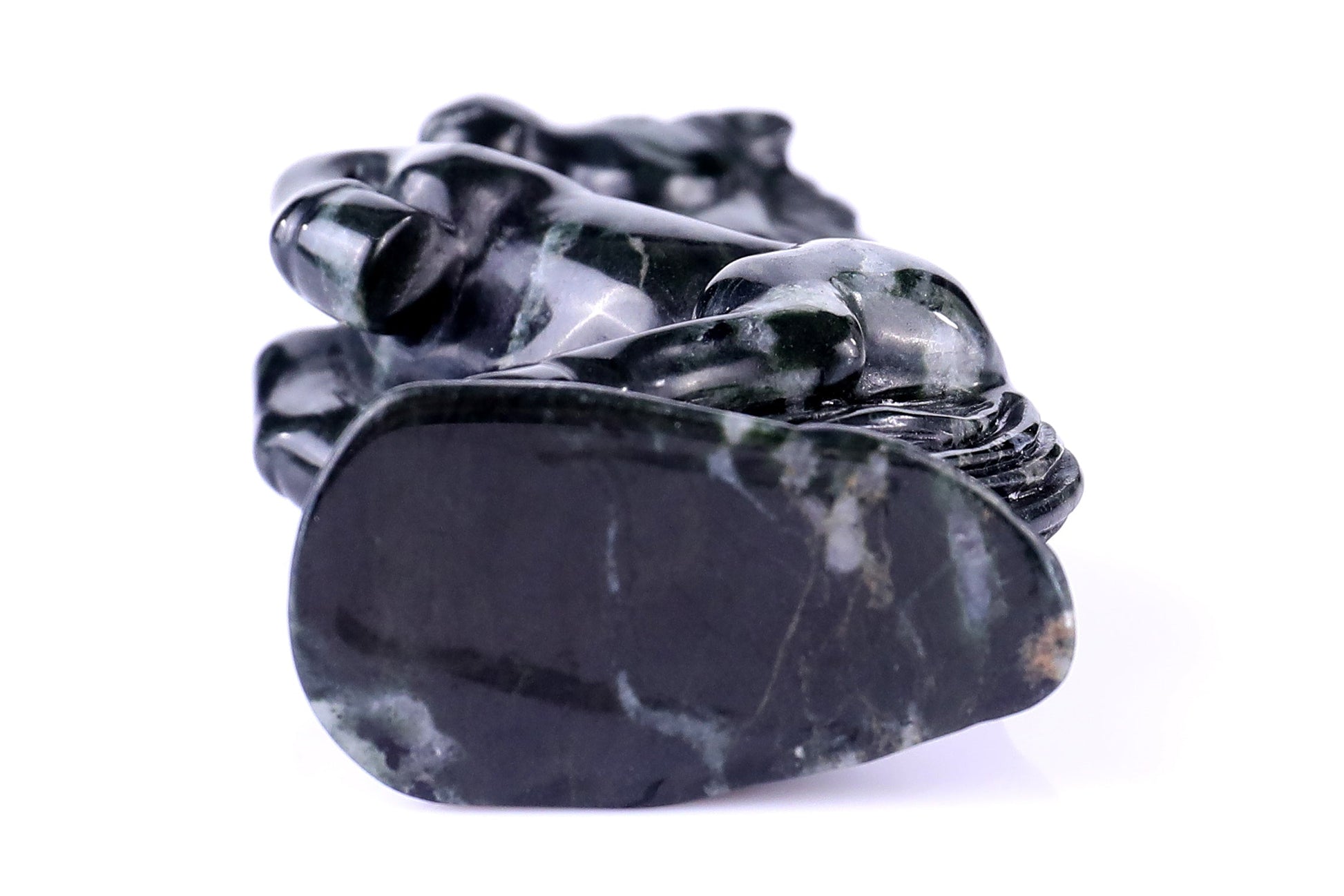 Nicedony 2.9" Jiulong Jade Hand Carved Crystal Horse Sculpture - View 35