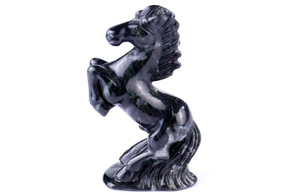 Nicedony 2.9" Jiulong Jade Hand Carved Crystal Horse Sculpture - View 36