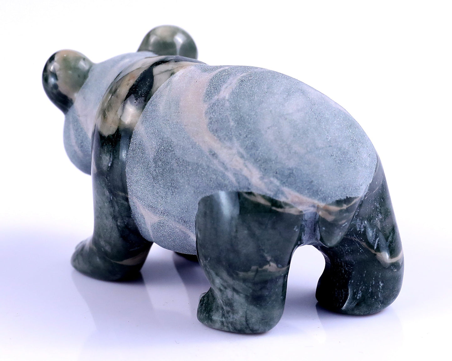 Nicedony 2.9" Jiulong Jade Hand Carved Crystal Panda Sculpture - View 32