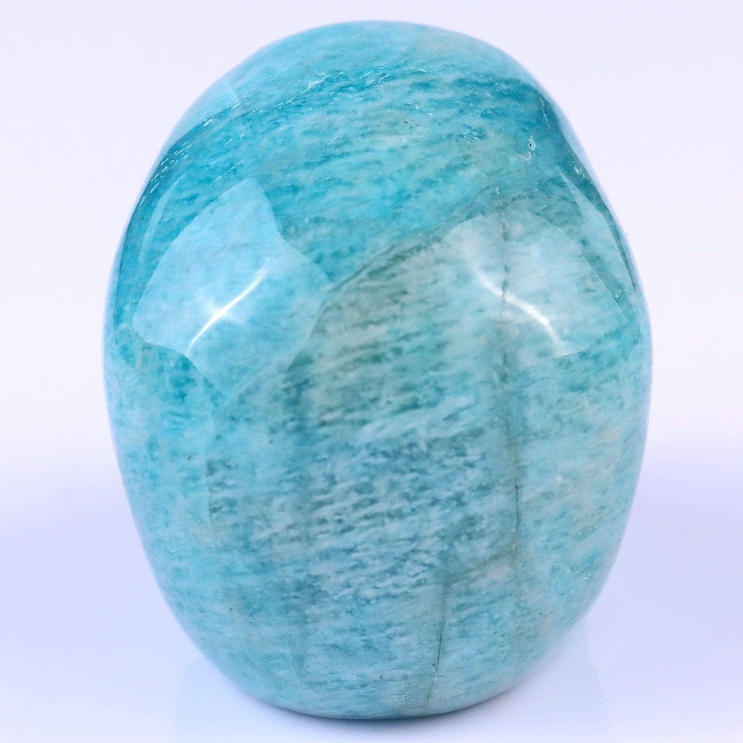 Nicedony 3.0" Amazonite Hand Carved Crystal Realistic Skull Sculpture - View 13