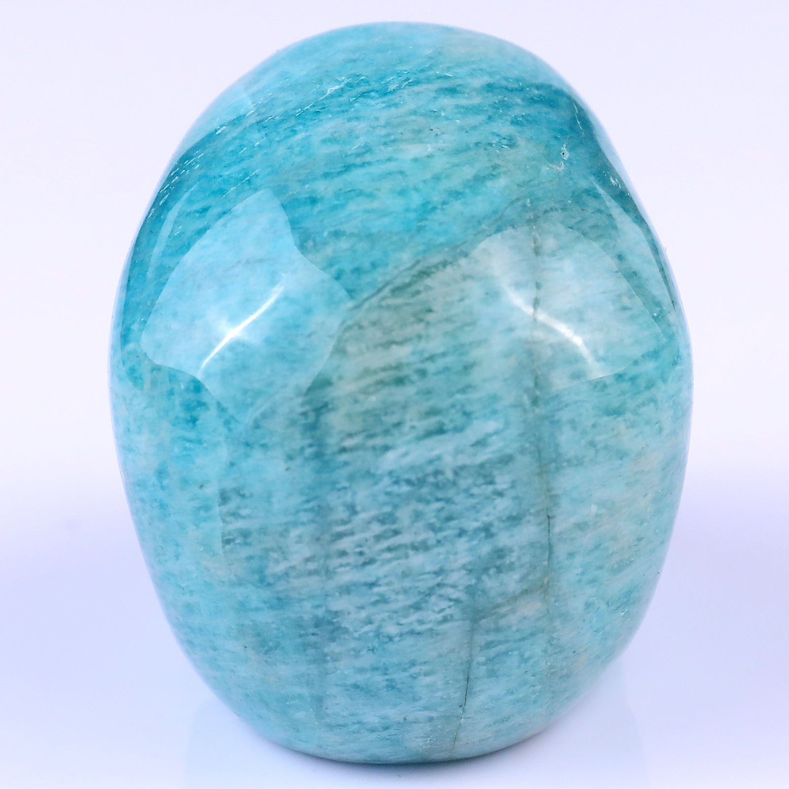 Nicedony 3.0" Amazonite Hand Carved Crystal Realistic Skull Sculpture - View 13